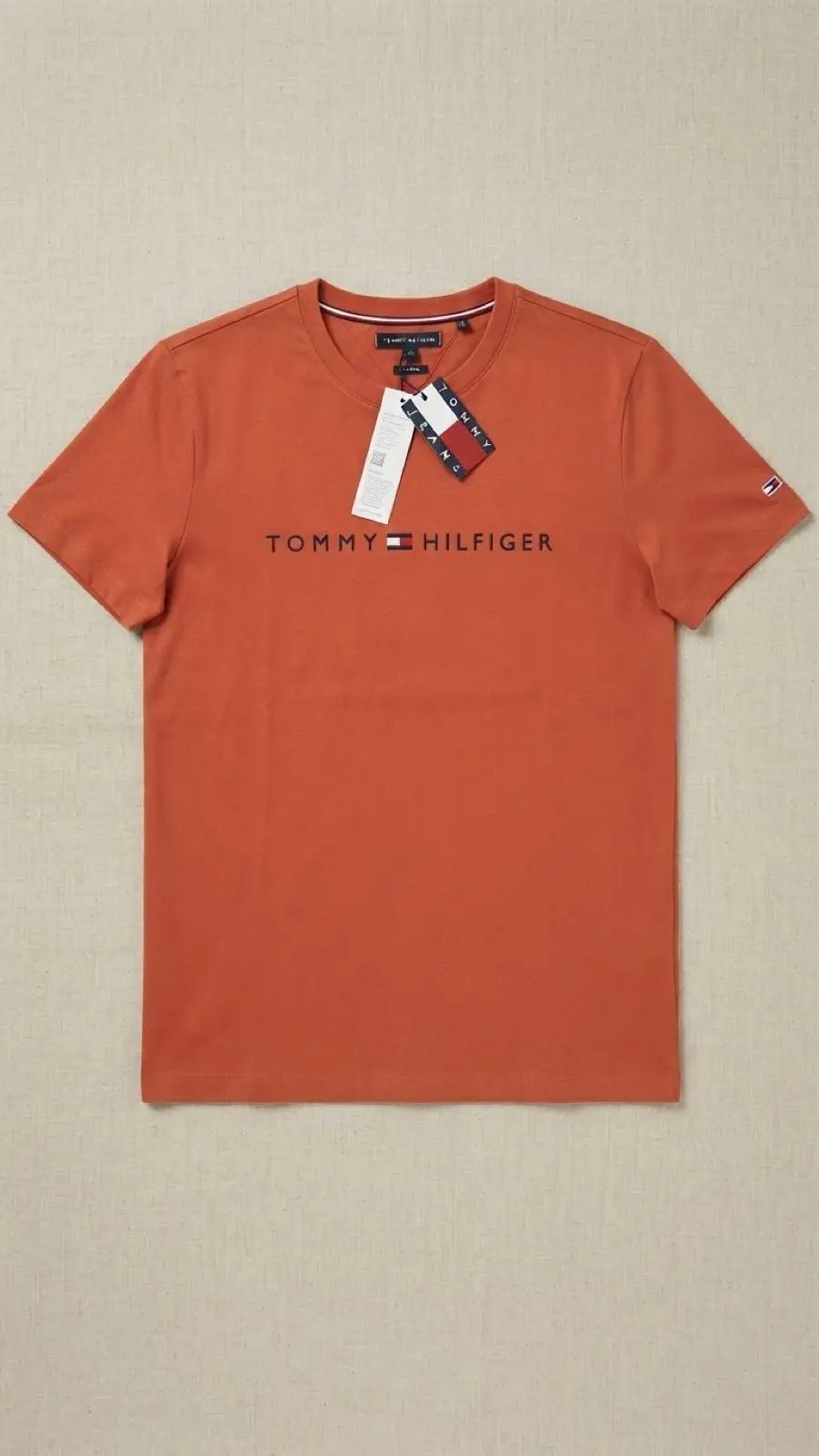 Tommy Hilfiger Orange T-Shirt