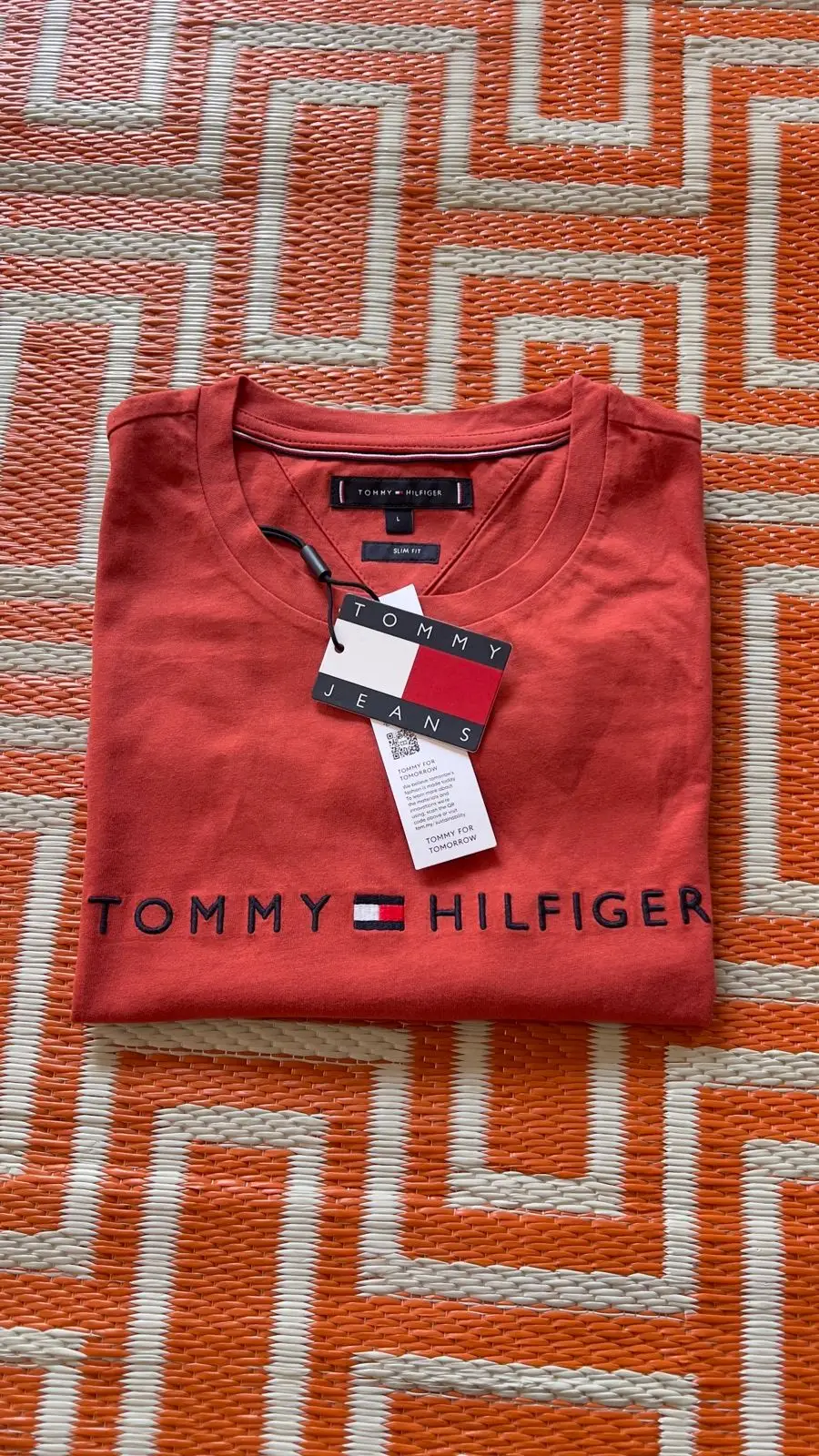 Tommy Hilfiger Orange T-Shirt