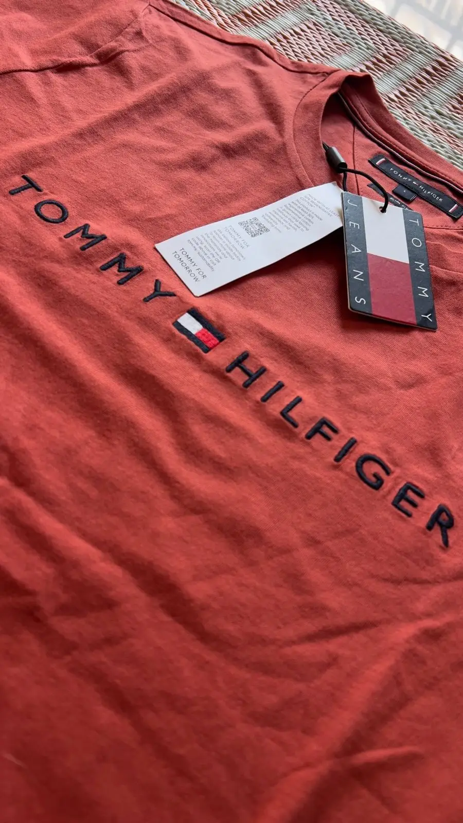 Tommy Hilfiger Orange T-Shirt