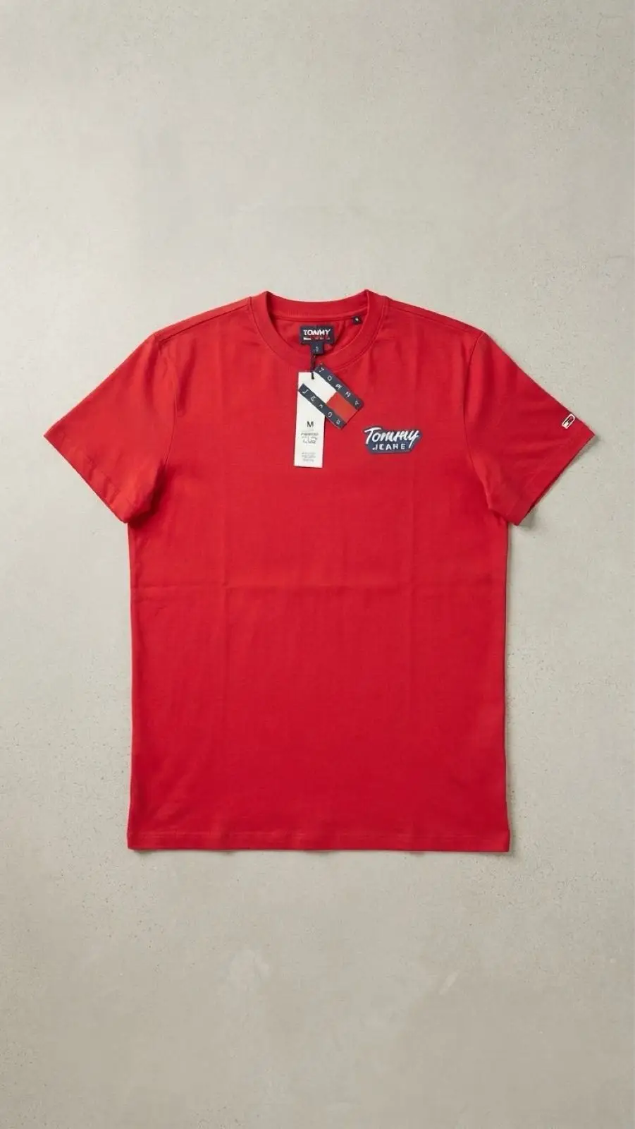 Tommy Hilfiger Tommy Jeans Red T-Shirt with Tag