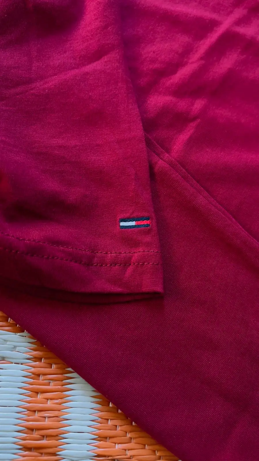 Tommy Jeans Red T-Shirt with Tag