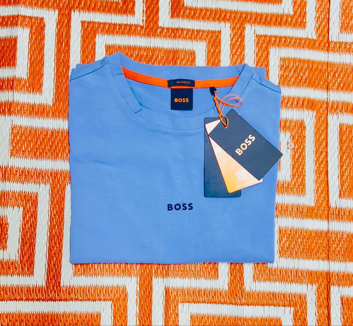 Hugo Boss Blue T-Shirt with Tags