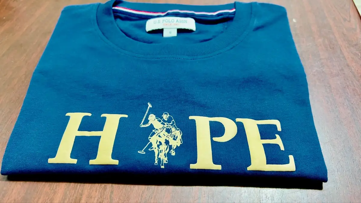 U.S. Polo Assn. Blue Graphic T-Shirt