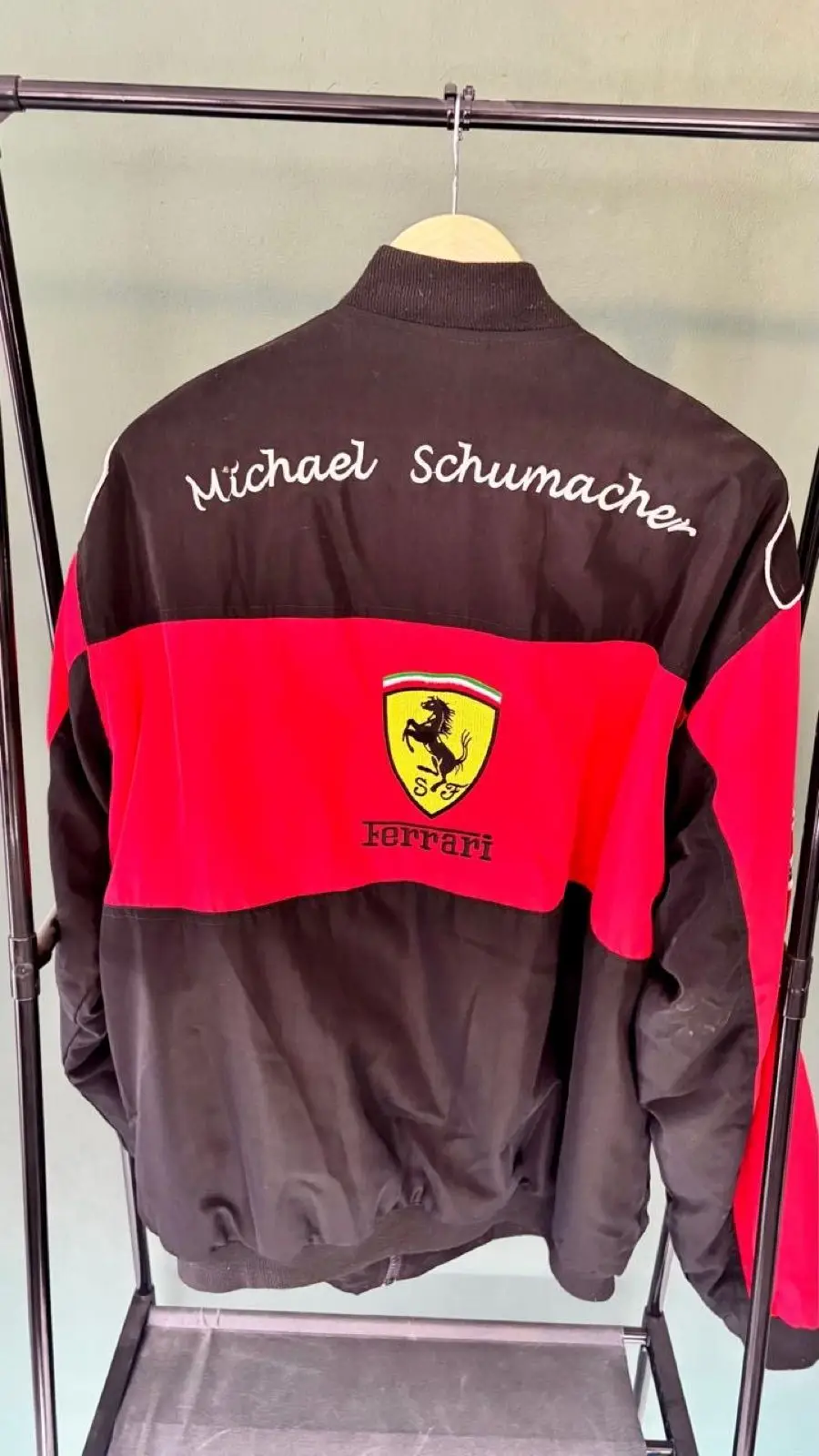 Vintage Ferrari F1 Racing Bomber Jacket 3XL