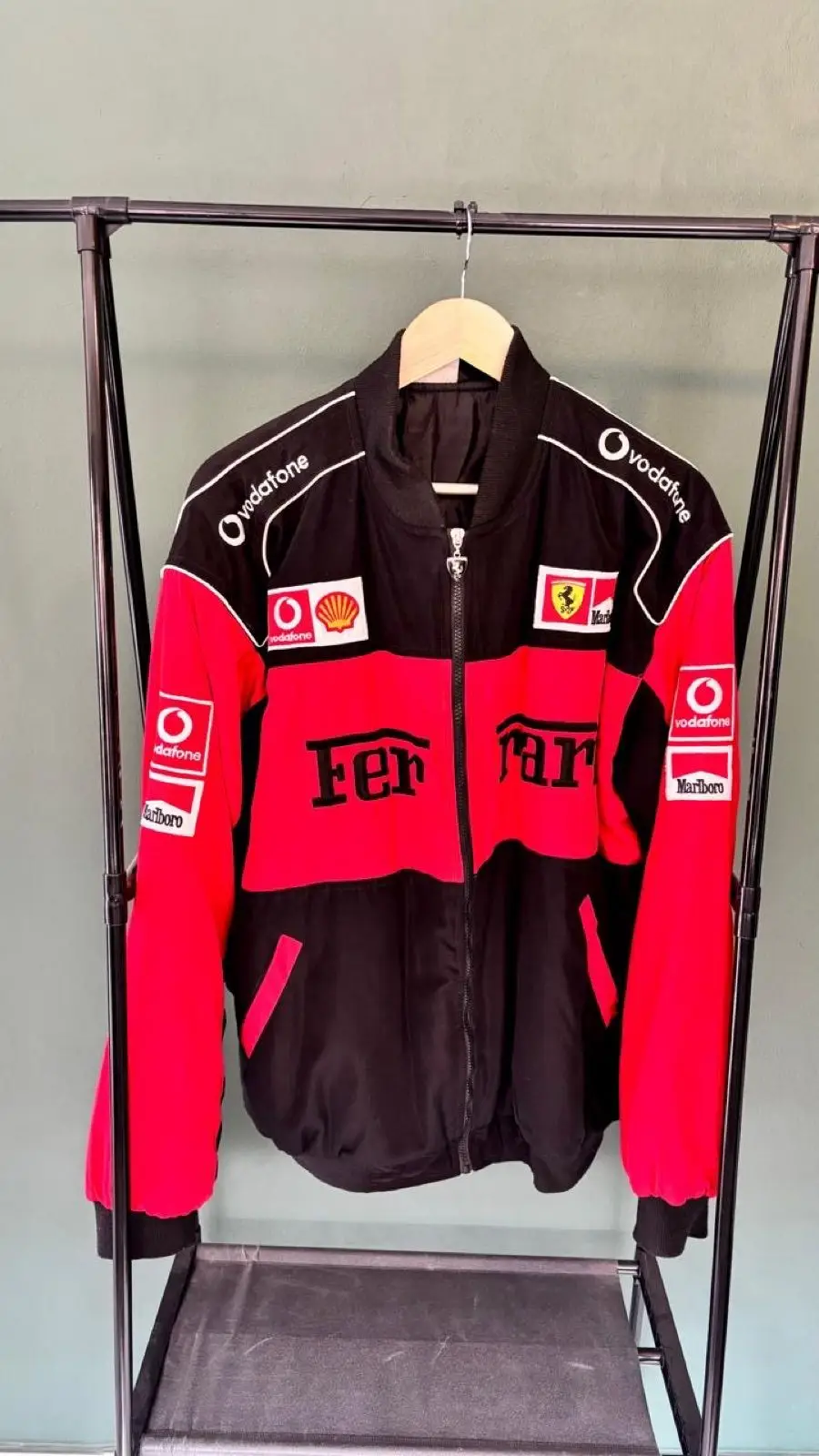 Vintage Ferrari F1 Racing Bomber Jacket 3XL