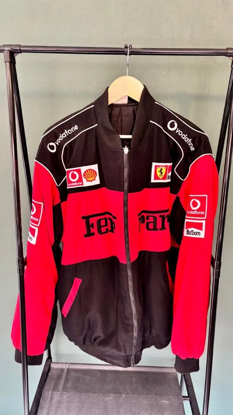Vintage Ferrari F1 Racing Bomber Jacket 3XL