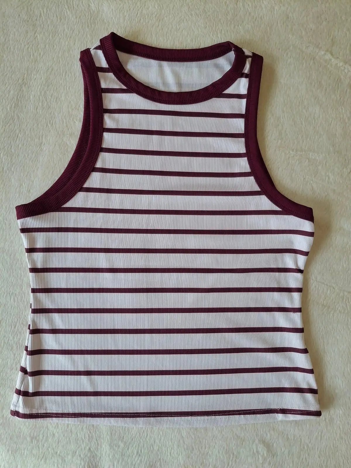 Shein Ribbed Tank Tops Set of 3 Large