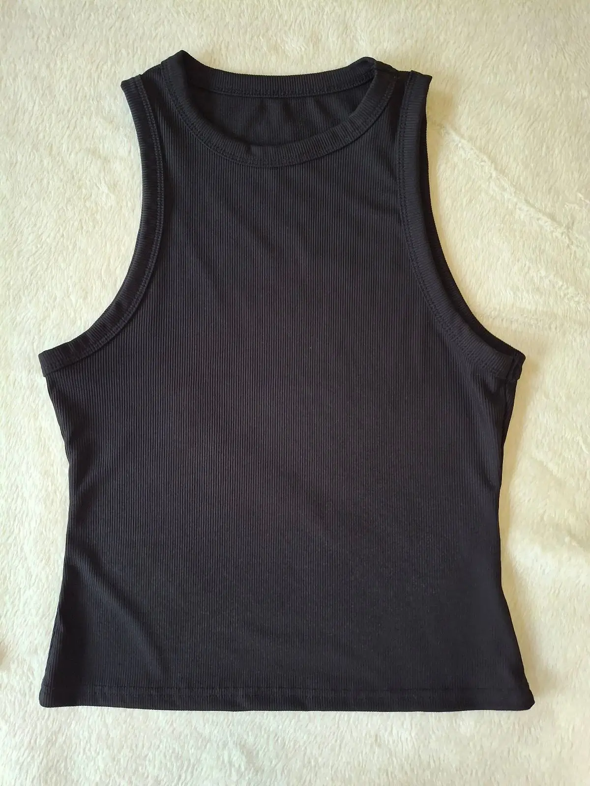 Shein Ribbed Tank Tops Set of 3 Large