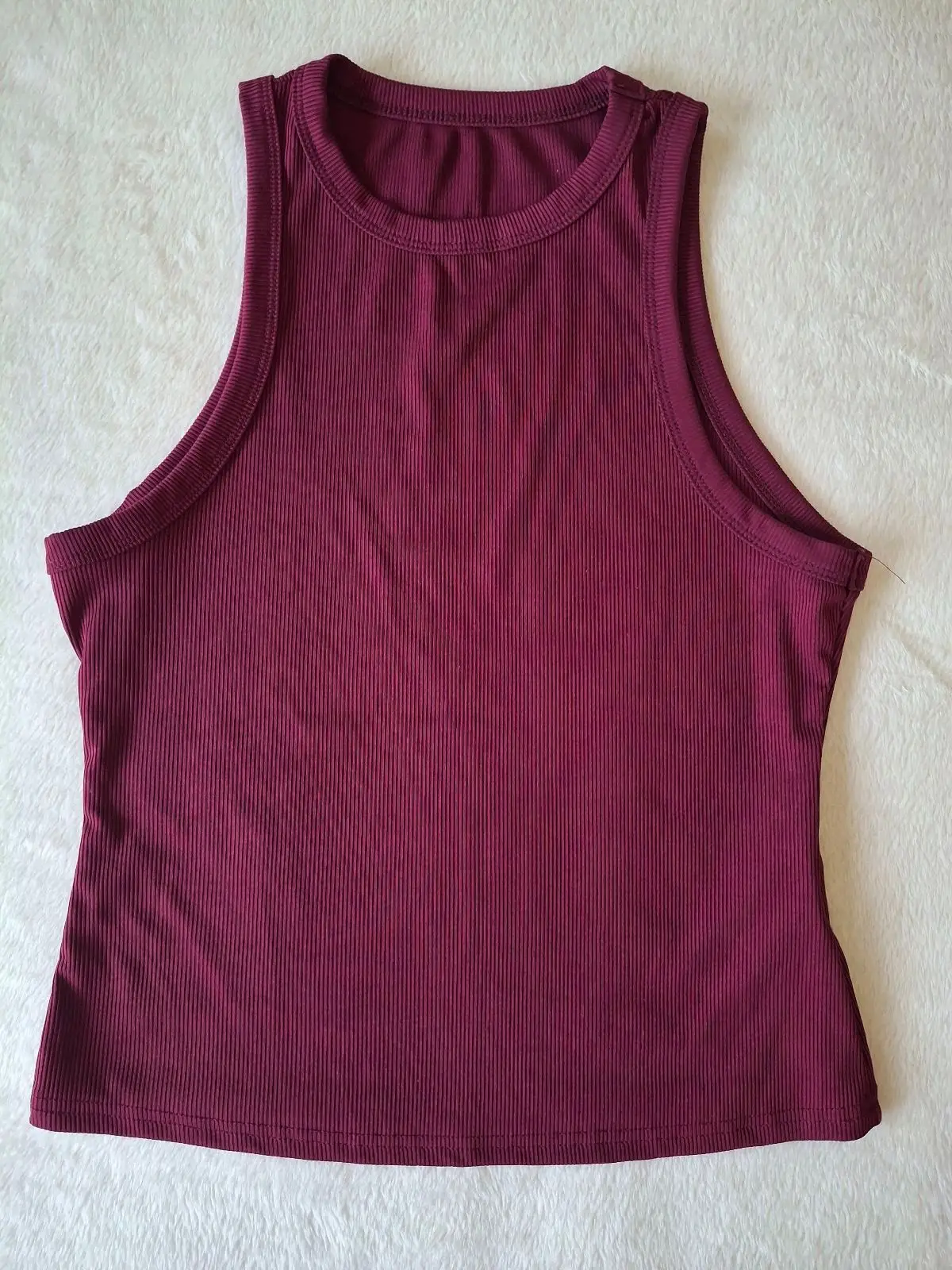 Shein Ribbed Tank Tops Set of 3 Large