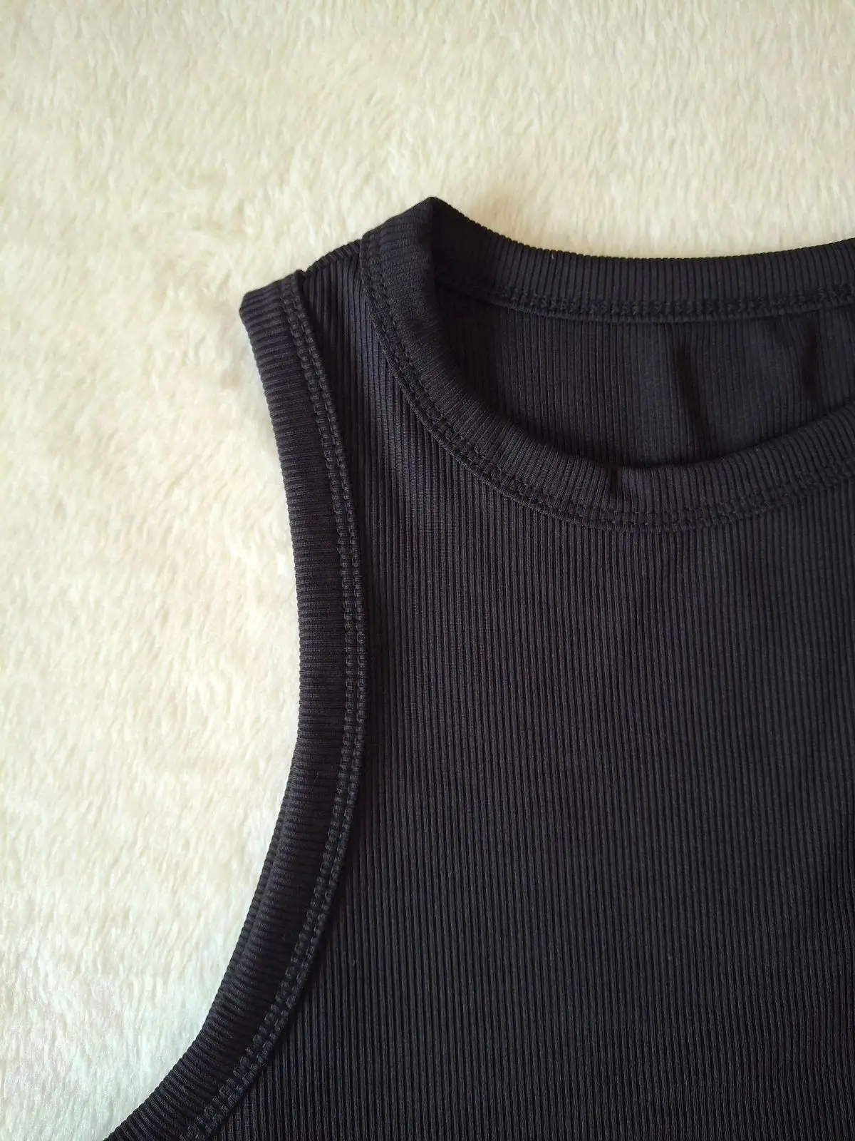 Shein Ribbed Tank Tops Set of 3 Large