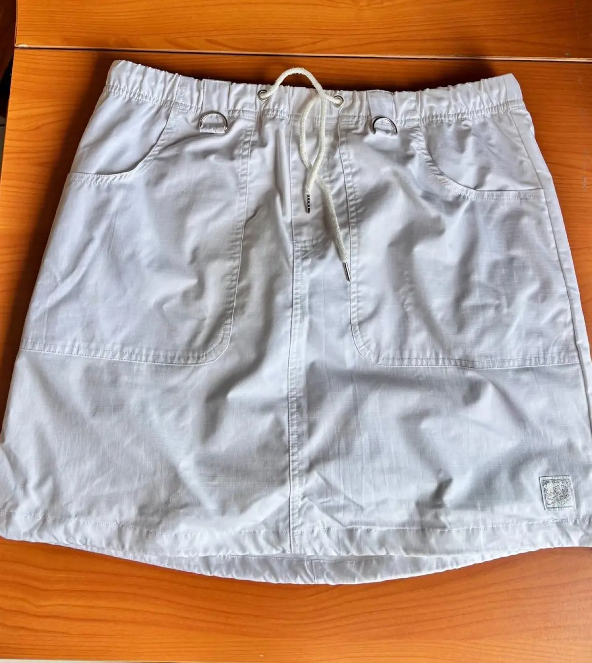 Truworths OBR Sport White Utility Ripstop Mini Skirt Size 14