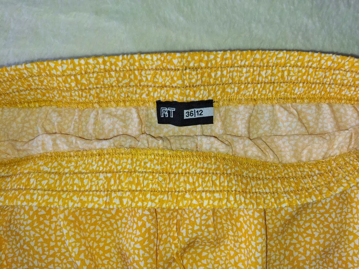 Mr Price Mustard Floral Tiered Mini Skirt Size 36