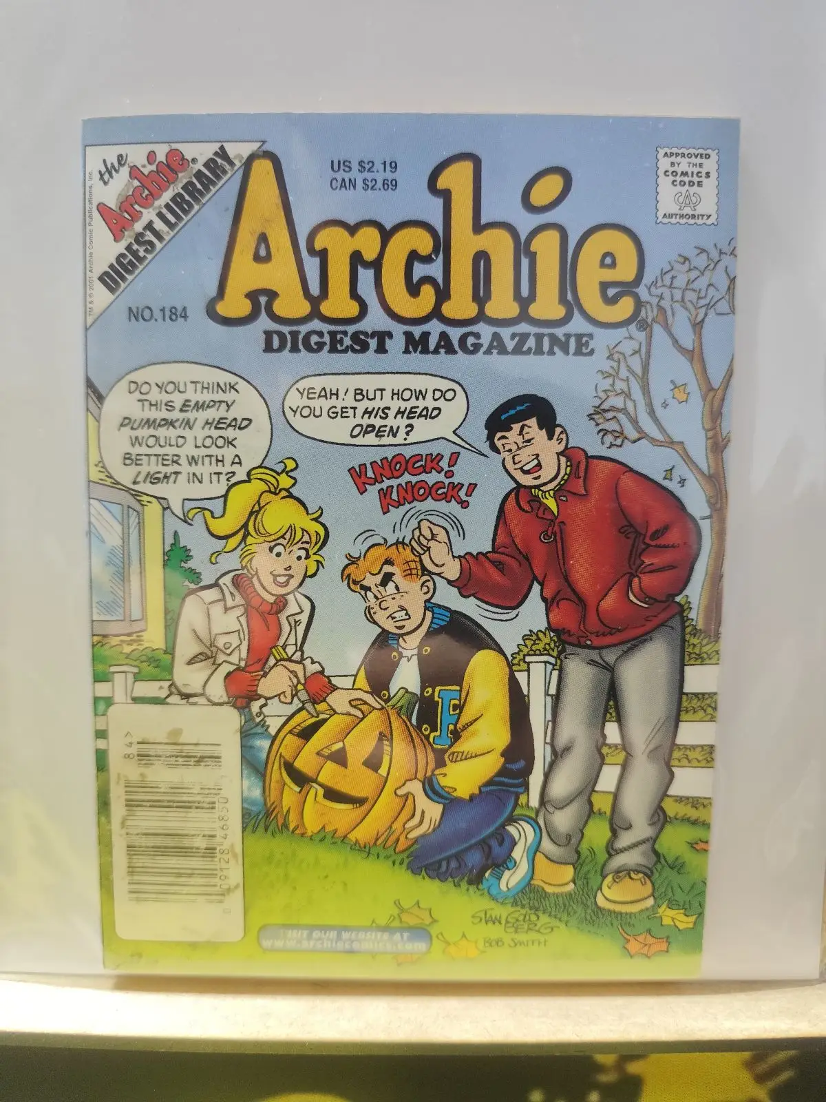 Archie Comics Archie Digest Magazine No. 184 Comic