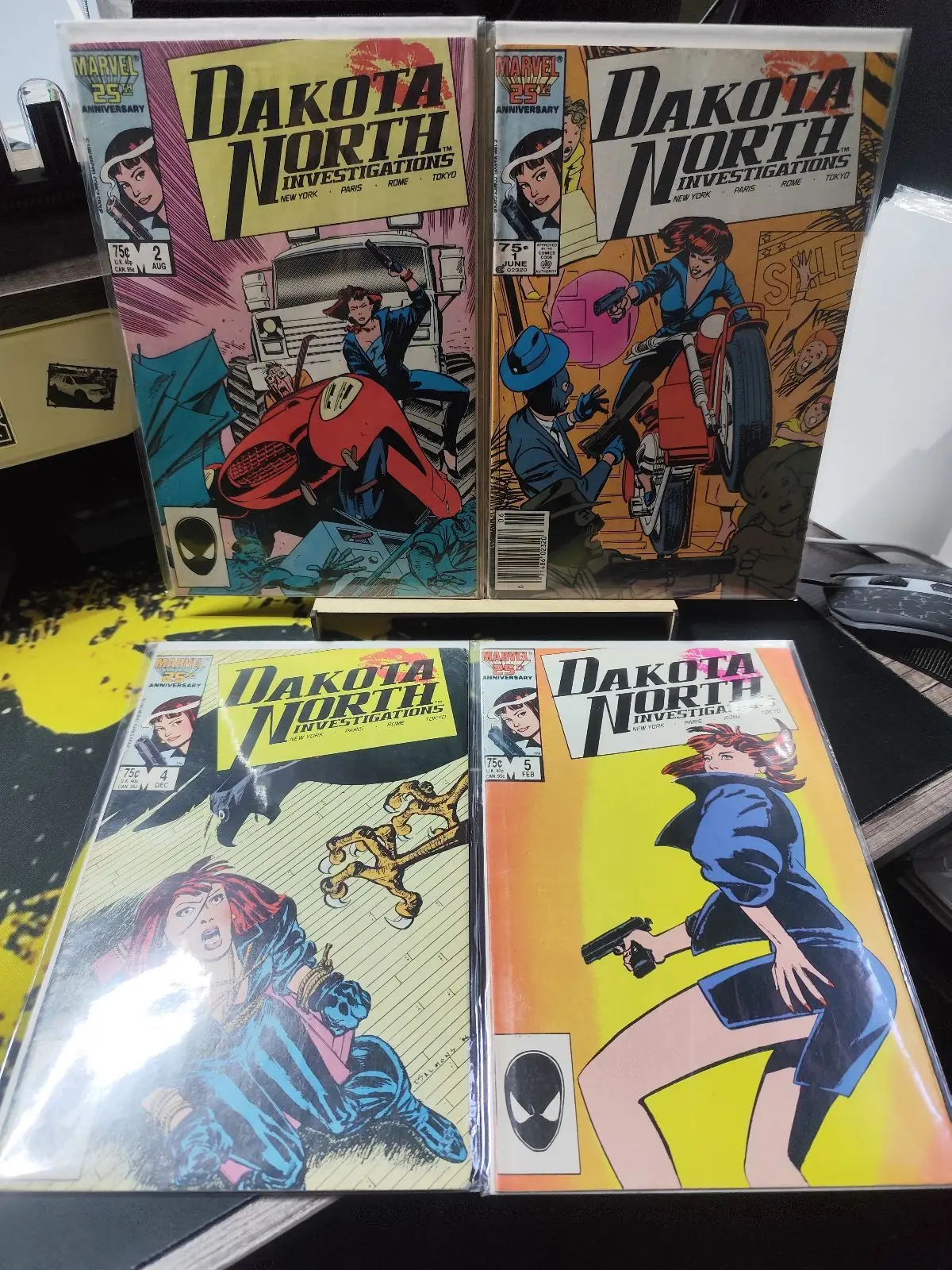 Marvel Dakota North Comic Book Lot Issues 1, 2, 4, 5