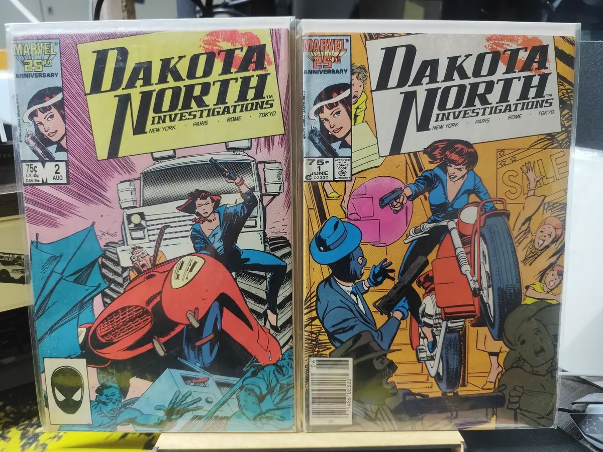 Dakota North Comic Book Lot Issues 1, 2, 4, 5