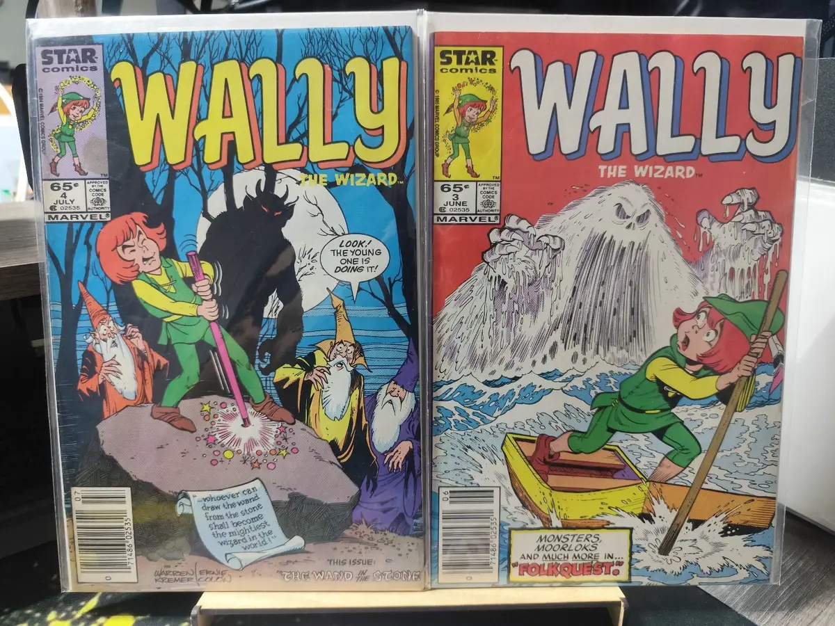 Wally the Wizard Comics Set 1-10 Marvel Star Comics