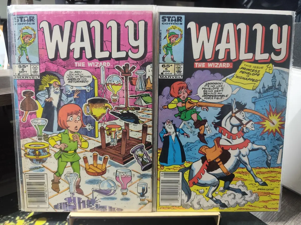 Wally the Wizard Comics Set 1-10 Marvel Star Comics