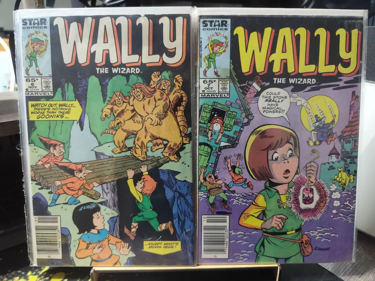 Wally the Wizard Comics Set 1-10 Marvel Star Comics