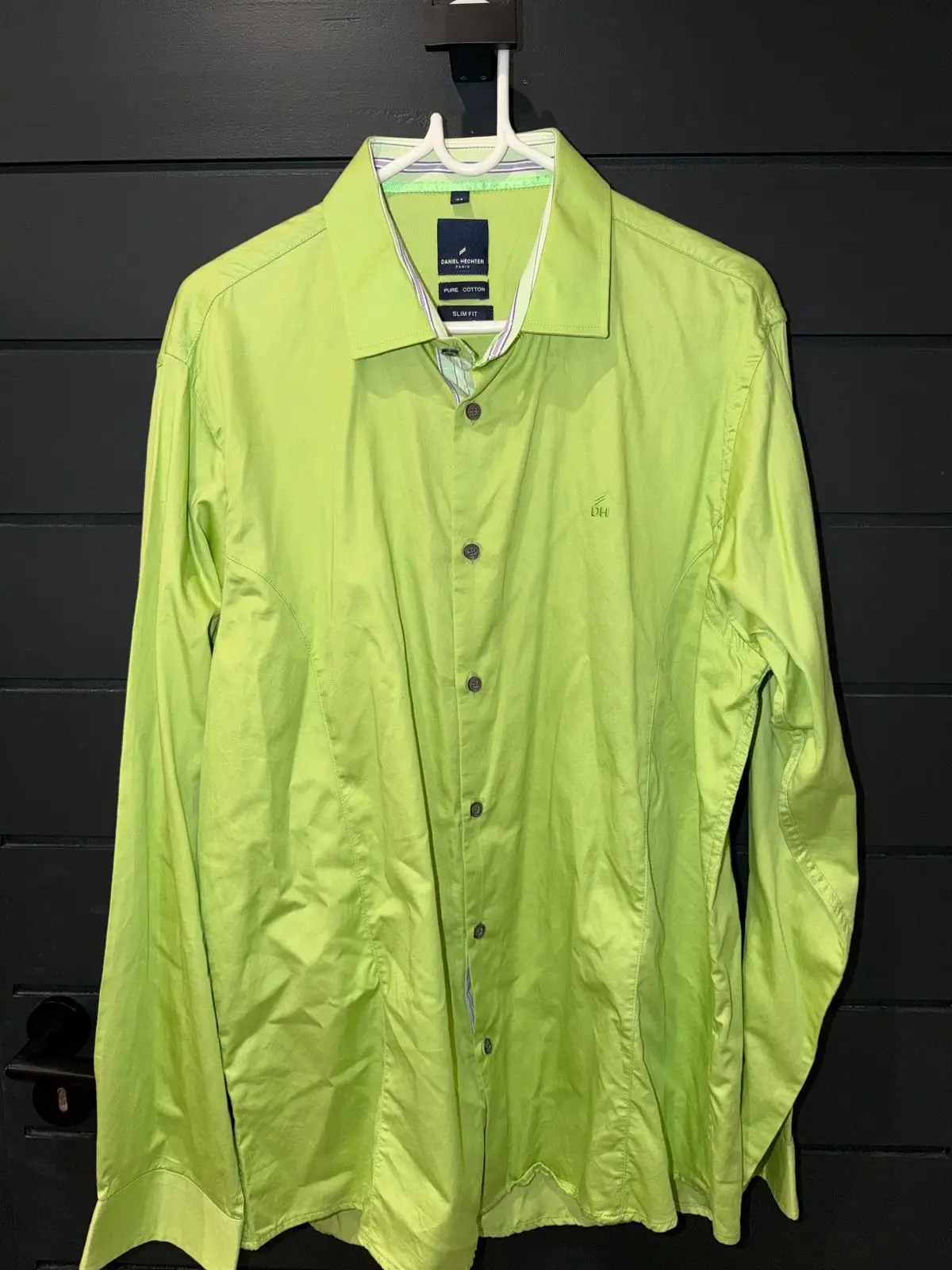 Truworths Daniel Hechter Green Long Sleeve Shirt