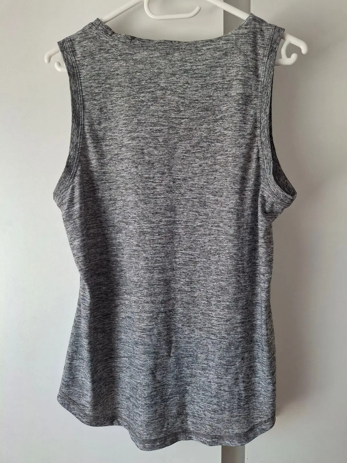 Totalsports Grey Melange RUN with Purpose Activewear Tank M