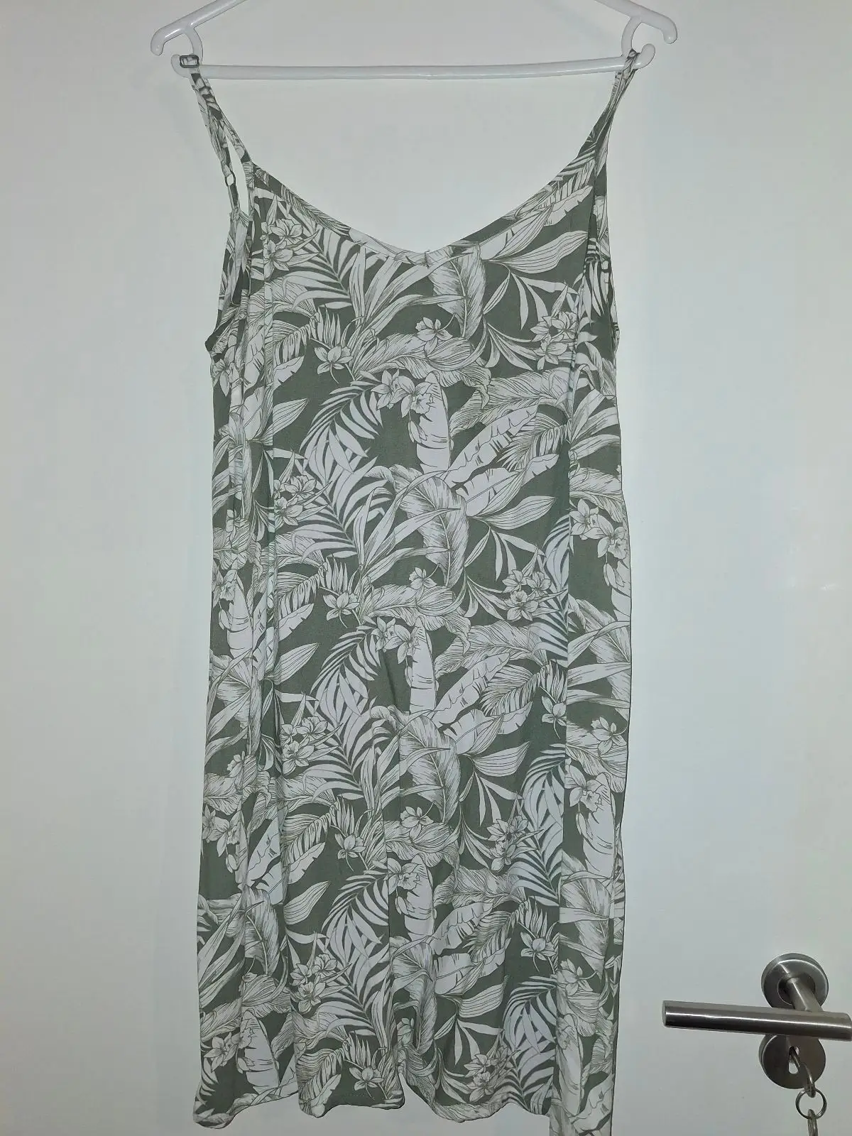 Woolworths Sage Tropical Print Cami Dress