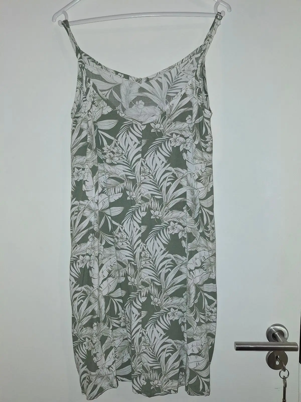 Woolworths Sage Tropical Print Cami Dress