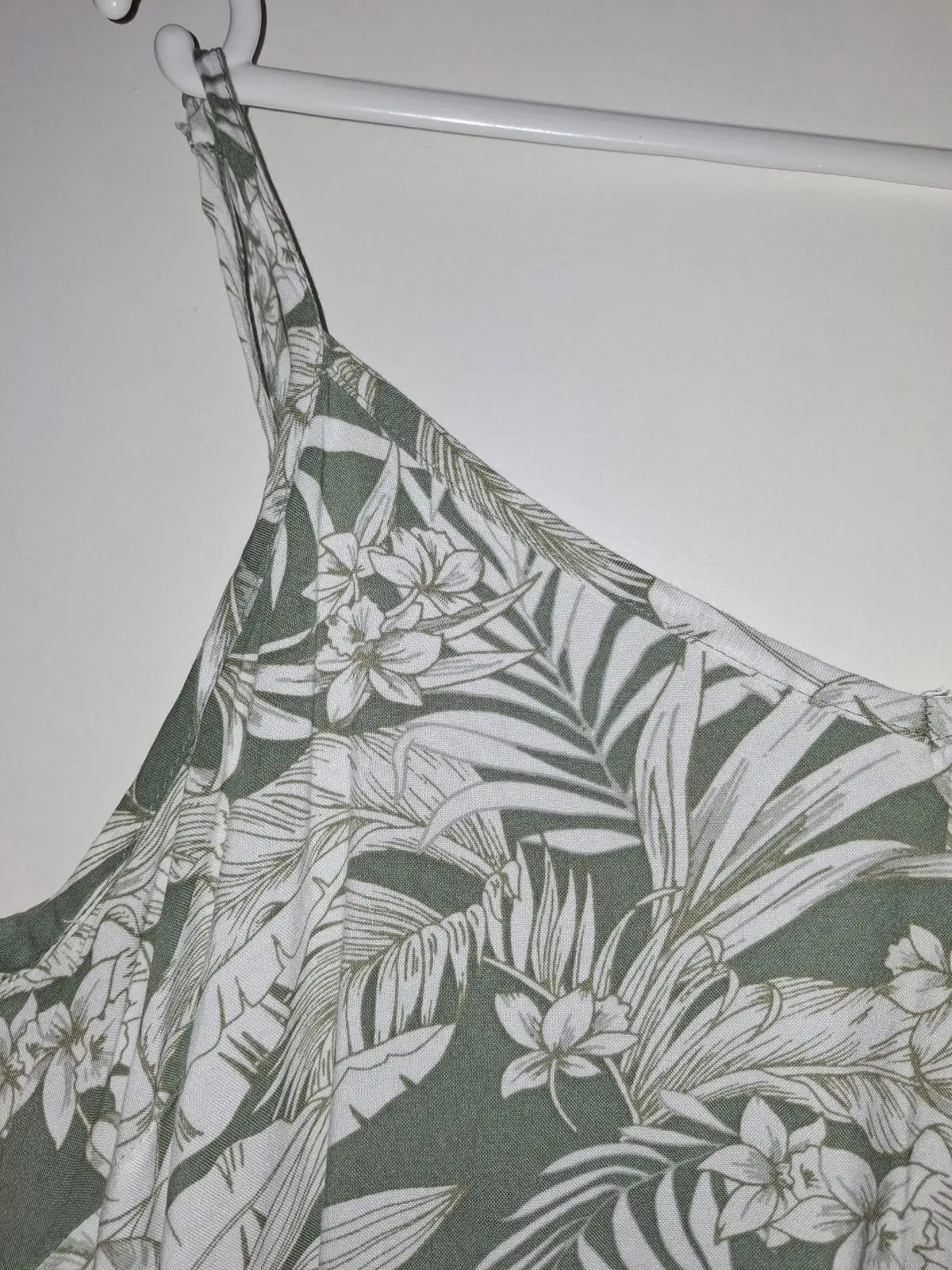 Woolworths Sage Tropical Print Cami Dress