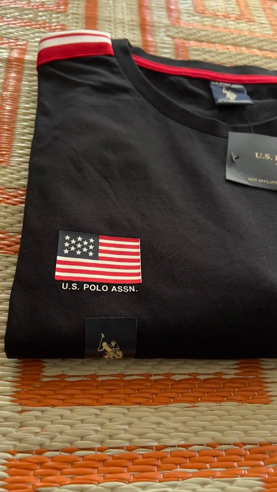 U.S. Polo Assn. Long Sleeve T-Shirt Black Size L