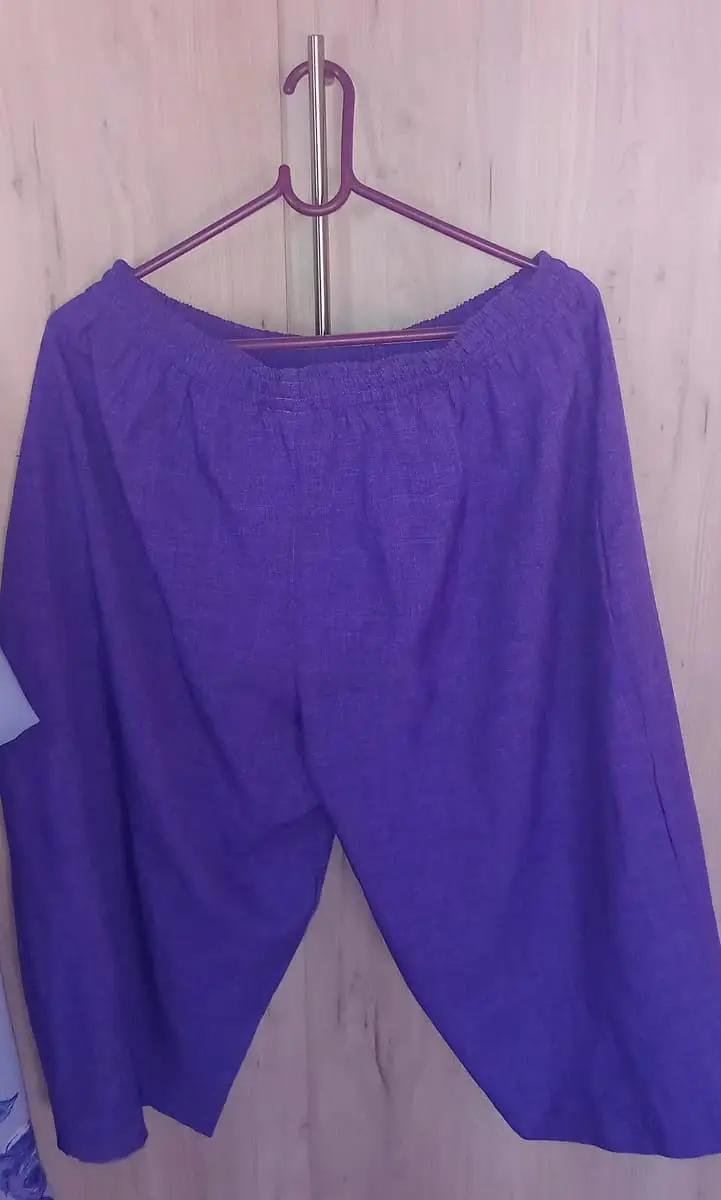 Purple Plus size 2 piece set