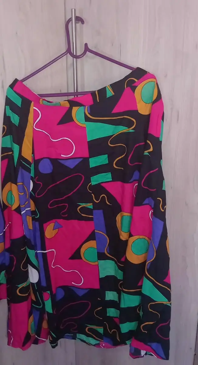 Colourful plus size summer set
