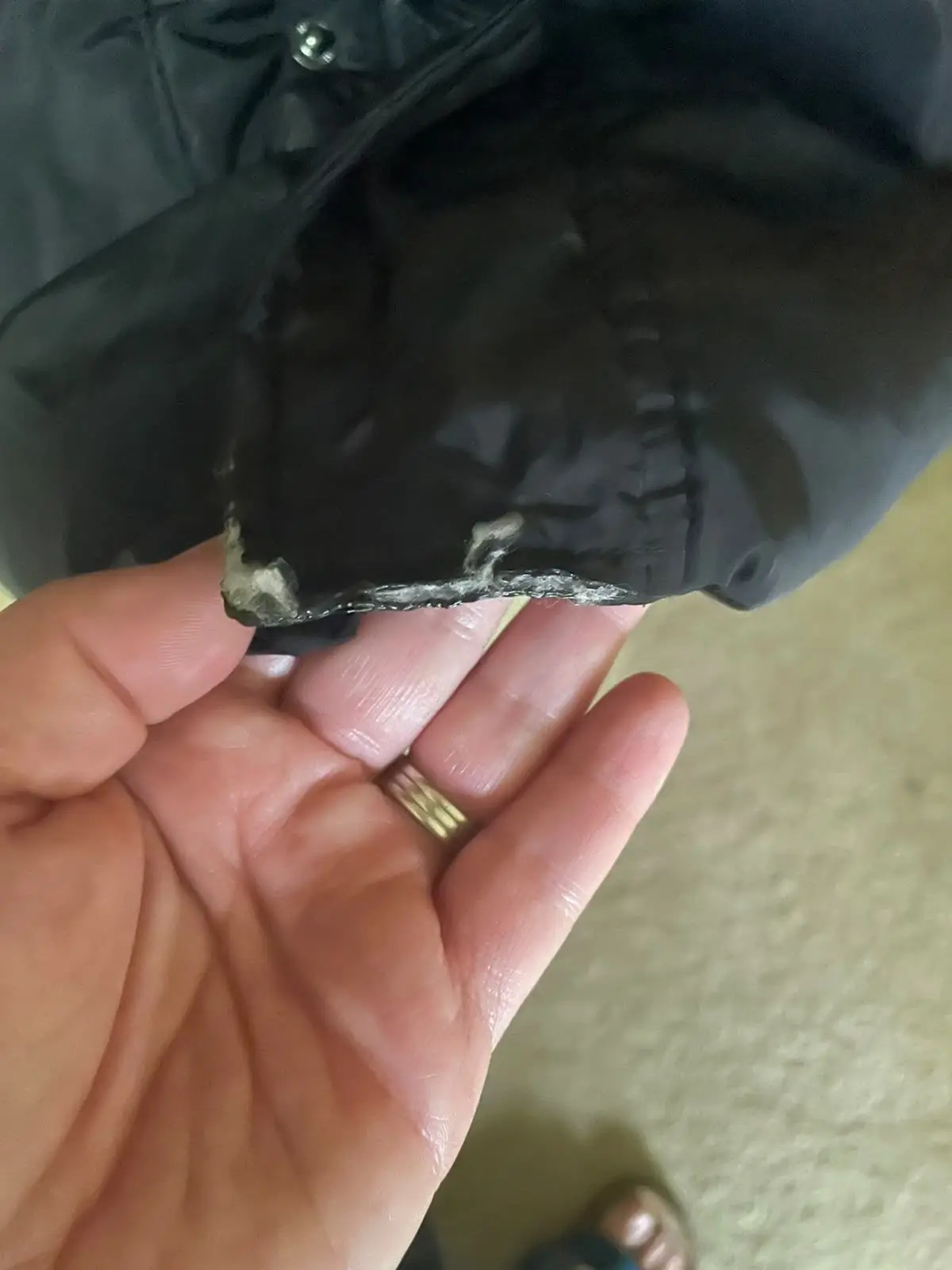 Woolworths Black Puffer Jacket with Hood 11-12 Years
