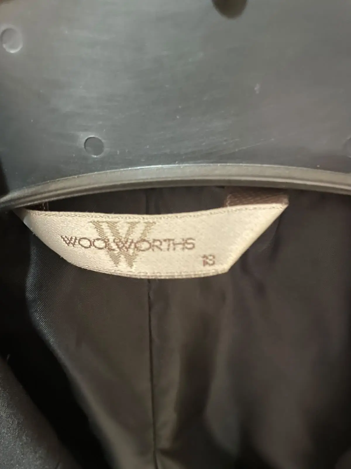 Woolworths Black Blazer Size 18