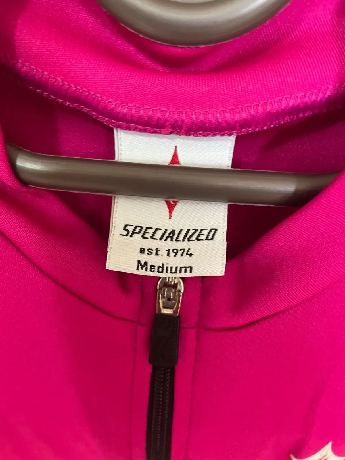 Specialized Pink and Black Cycling Jersey