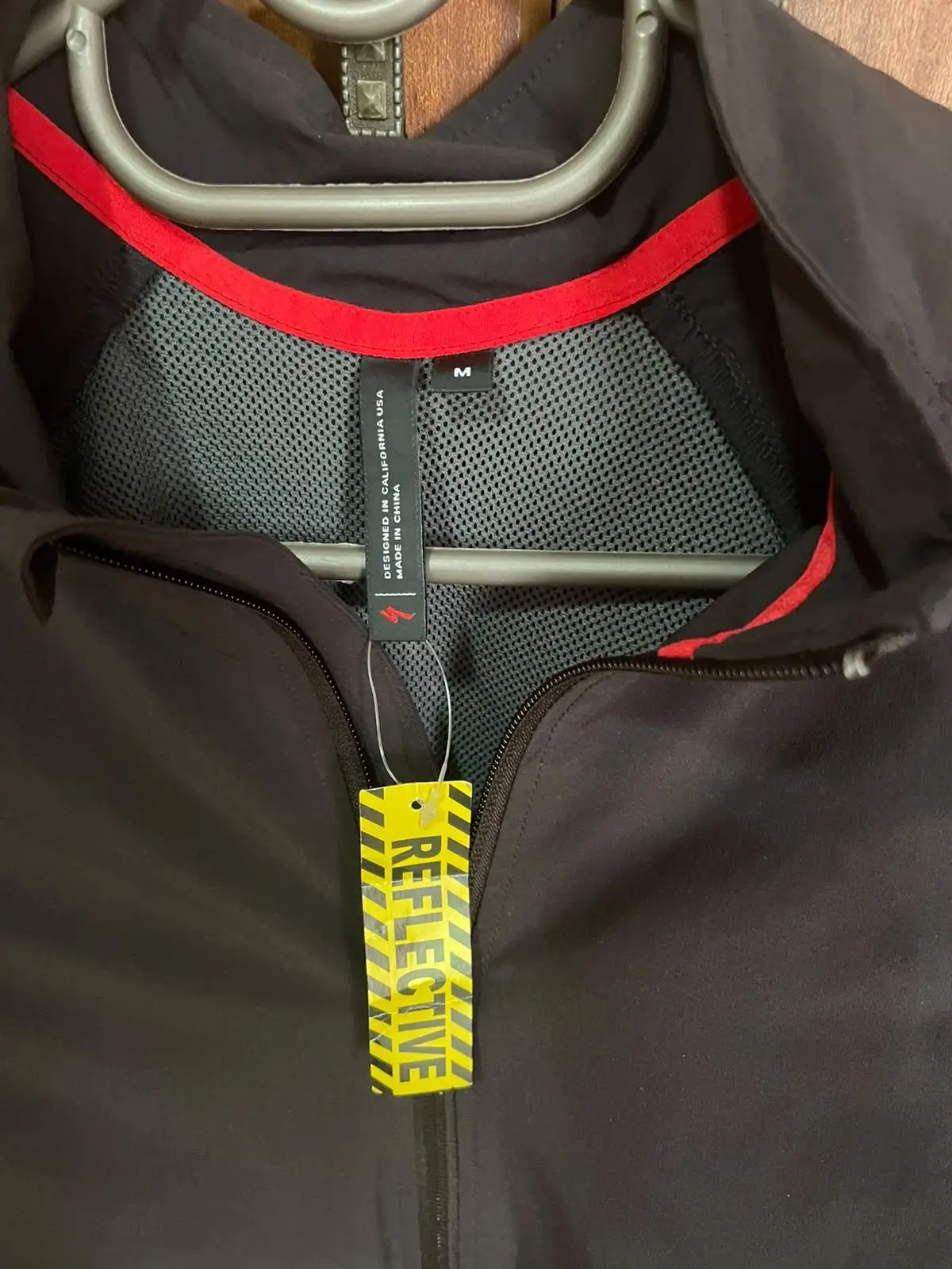 Specialized Black Cycling Jacket with Full Zip