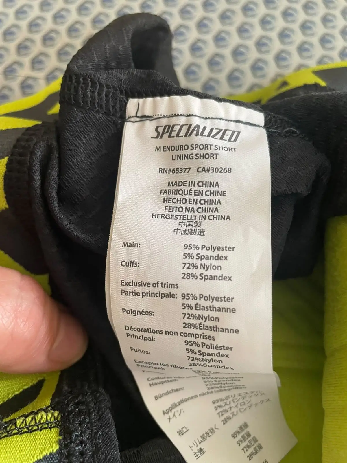 Specialized Black Cycling Shorts