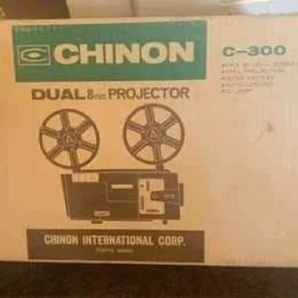 Chinon C-300 Dual 8mm Projector Box — R700 | Vakoop