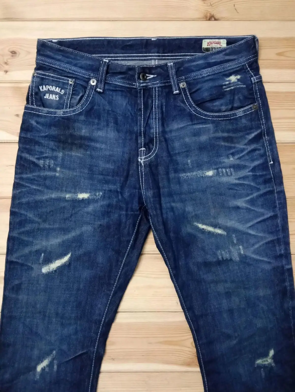 Kaporal 5 Distressed Denim Jeans