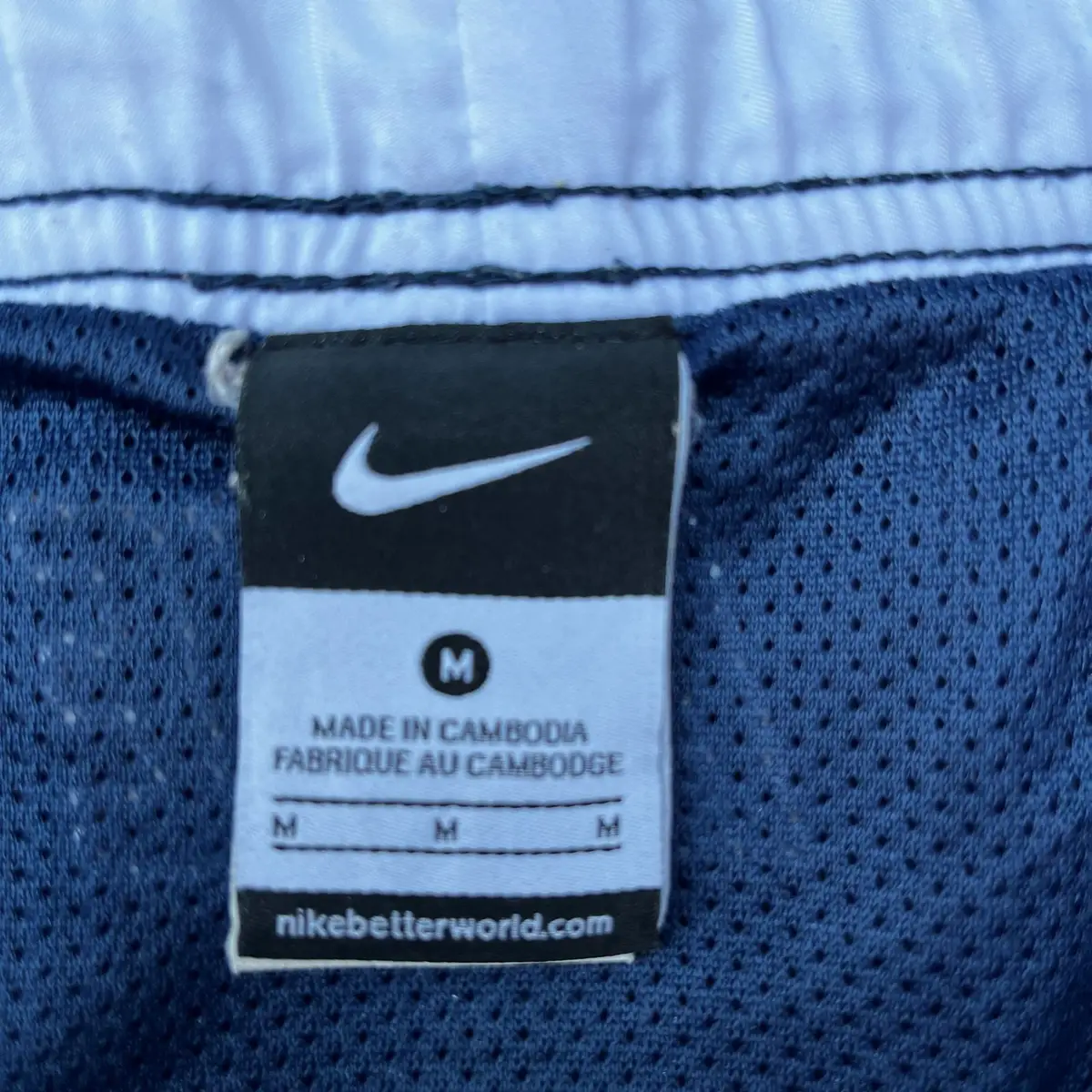 Nike Navy Blue Cargo Swim Shorts Medium