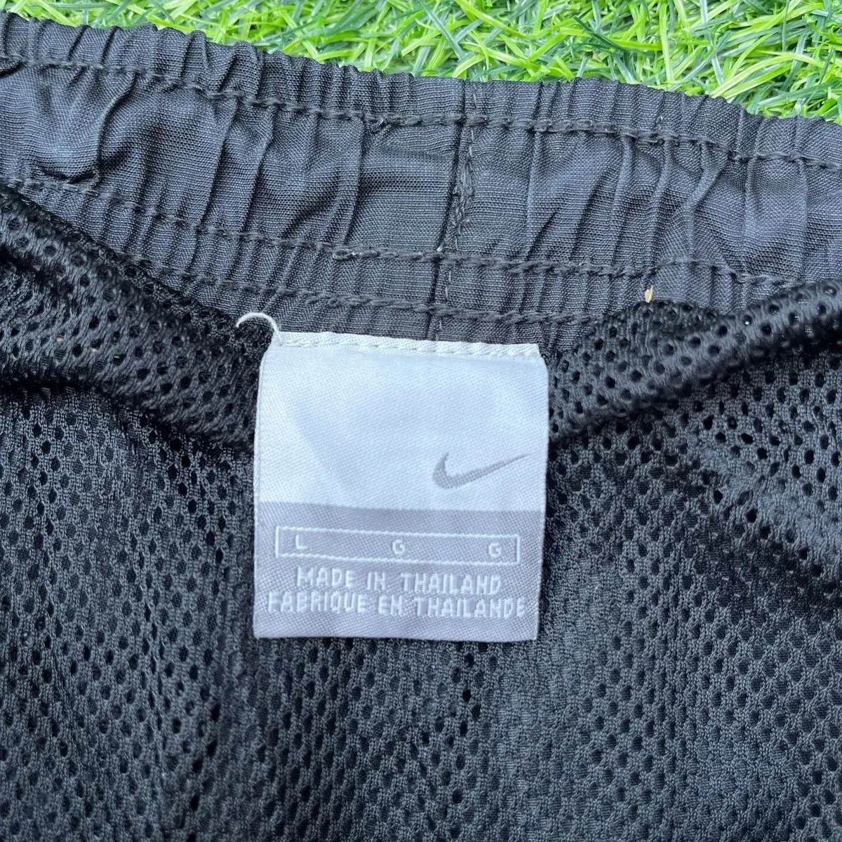 Nike Black Activewear Shorts with White Piping