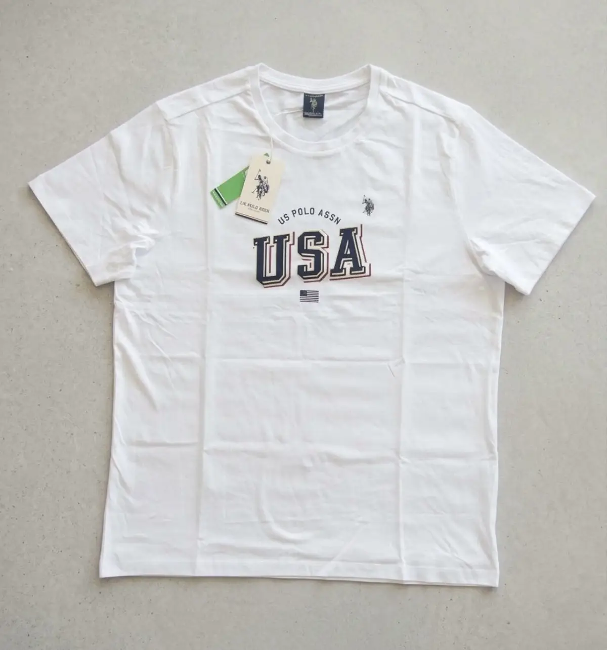 U.S. Polo Assn. USA White T-Shirt
