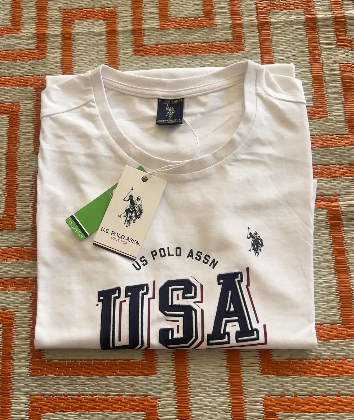 U.S. Polo Assn. USA White T-Shirt