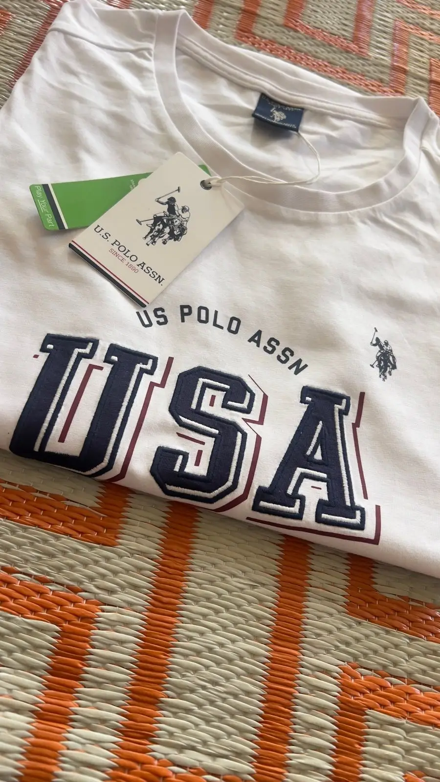 U.S. Polo Assn. USA White T-Shirt