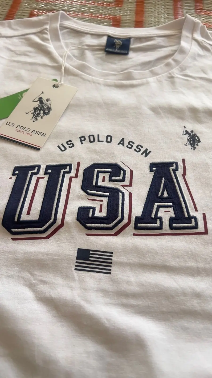 U.S. Polo Assn. USA White T-Shirt