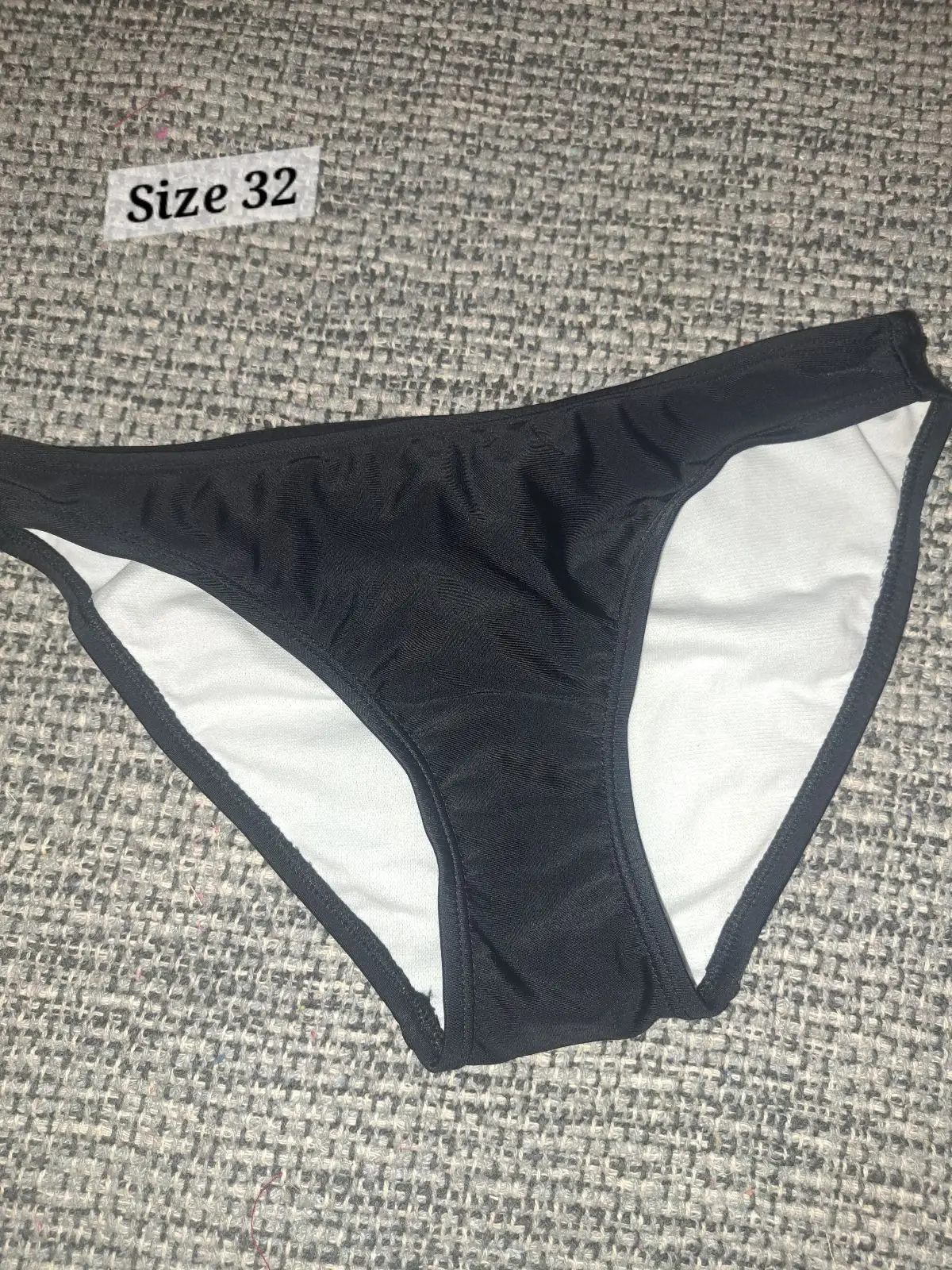 Generic Black Swimwear Bottom Size 32