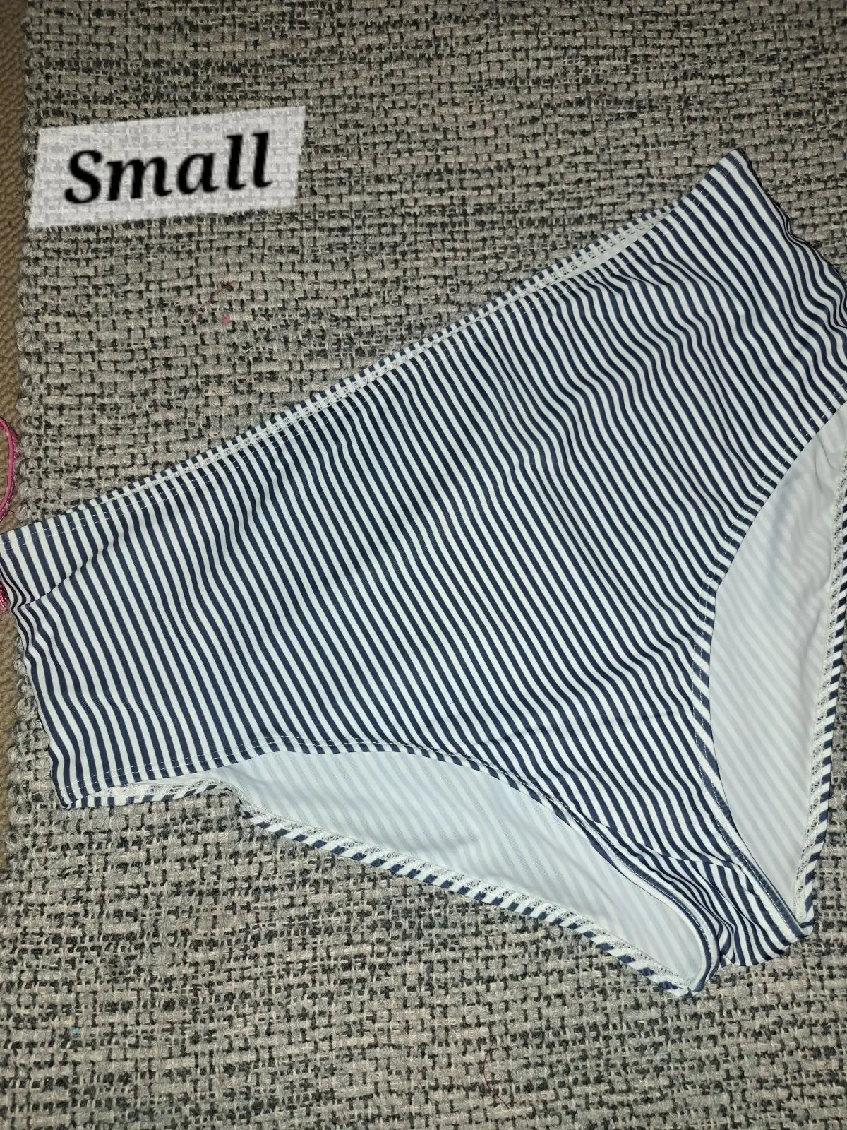 Striped Swimwear Bottoms S