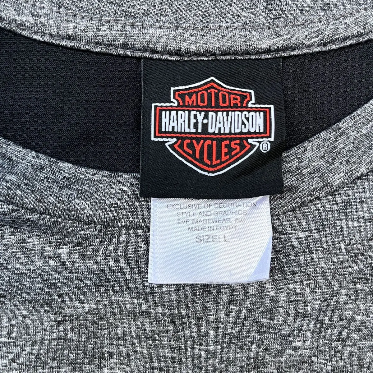 Harley Davidson Grey Skull Performance T-Shirt Large