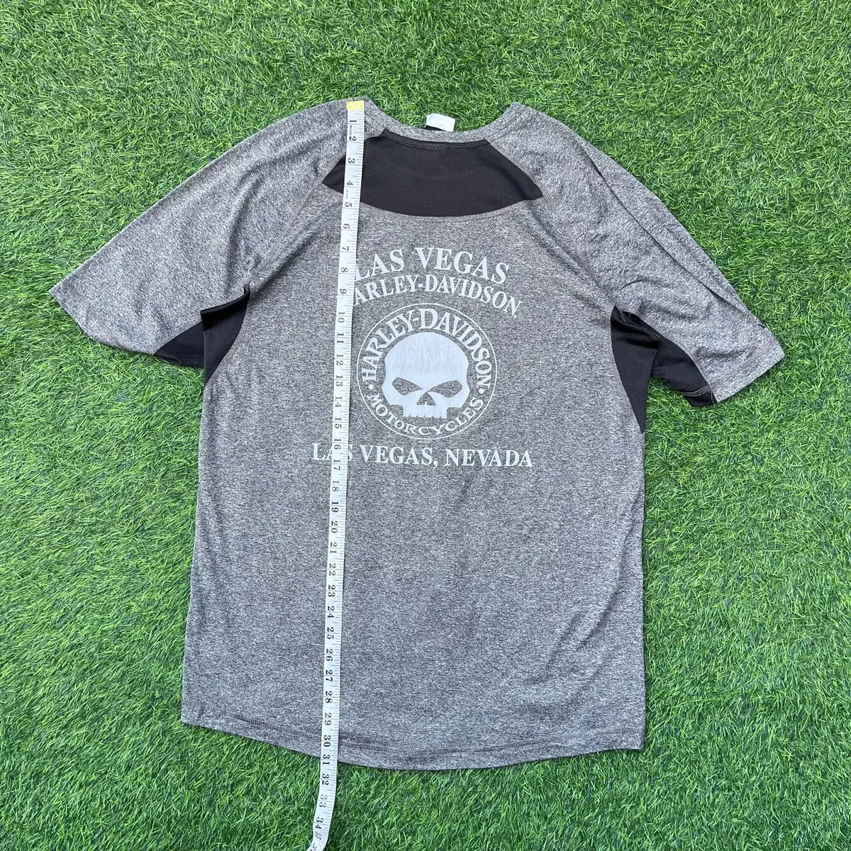 Harley Davidson Grey Skull Performance T-Shirt Large