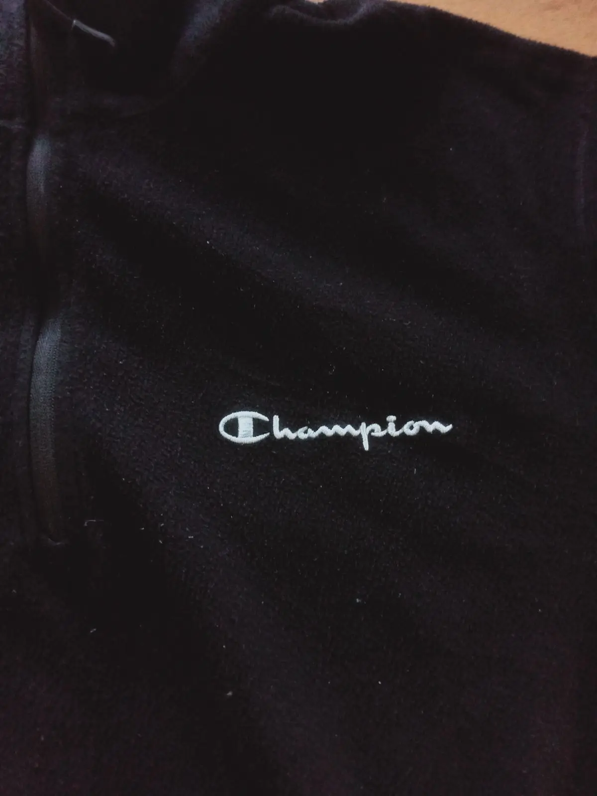 Champion Black Fleece Jacket