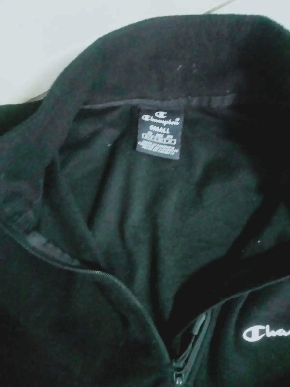 Champion Black Fleece Jacket
