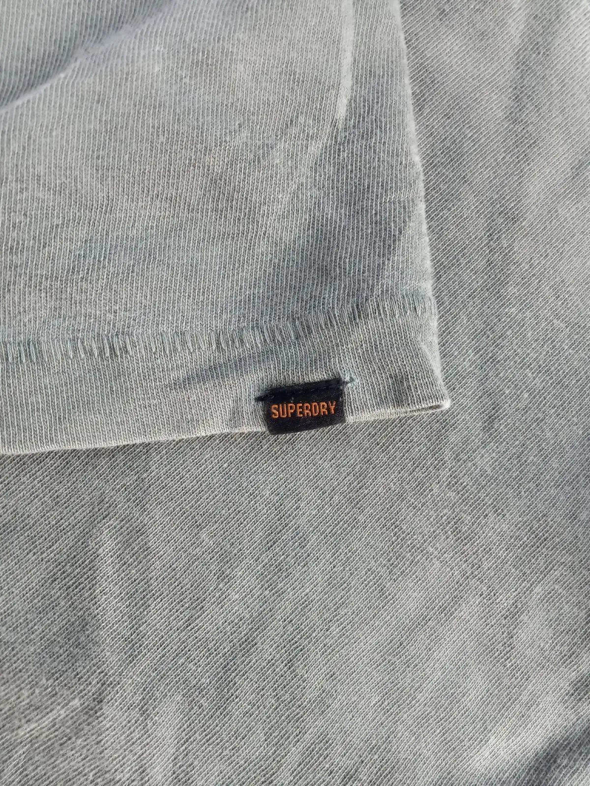 Superdry Pocket T-Shirt Grey Medium